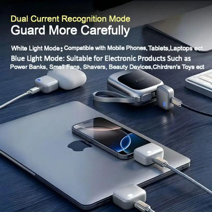 140W PD Auto-Eject Fast Charger AI Chip Overcharge Protection Smart Power Disconnector Full Charge for IOS Phones Tablets Laptop