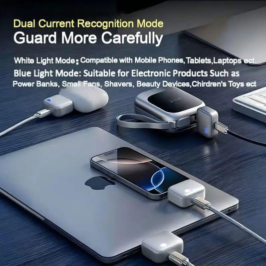 140W PD Auto-Eject Fast Charger AI Chip Overcharge Protection Smart Power Disconnector Full Charge for IOS Phones Tablets Laptop